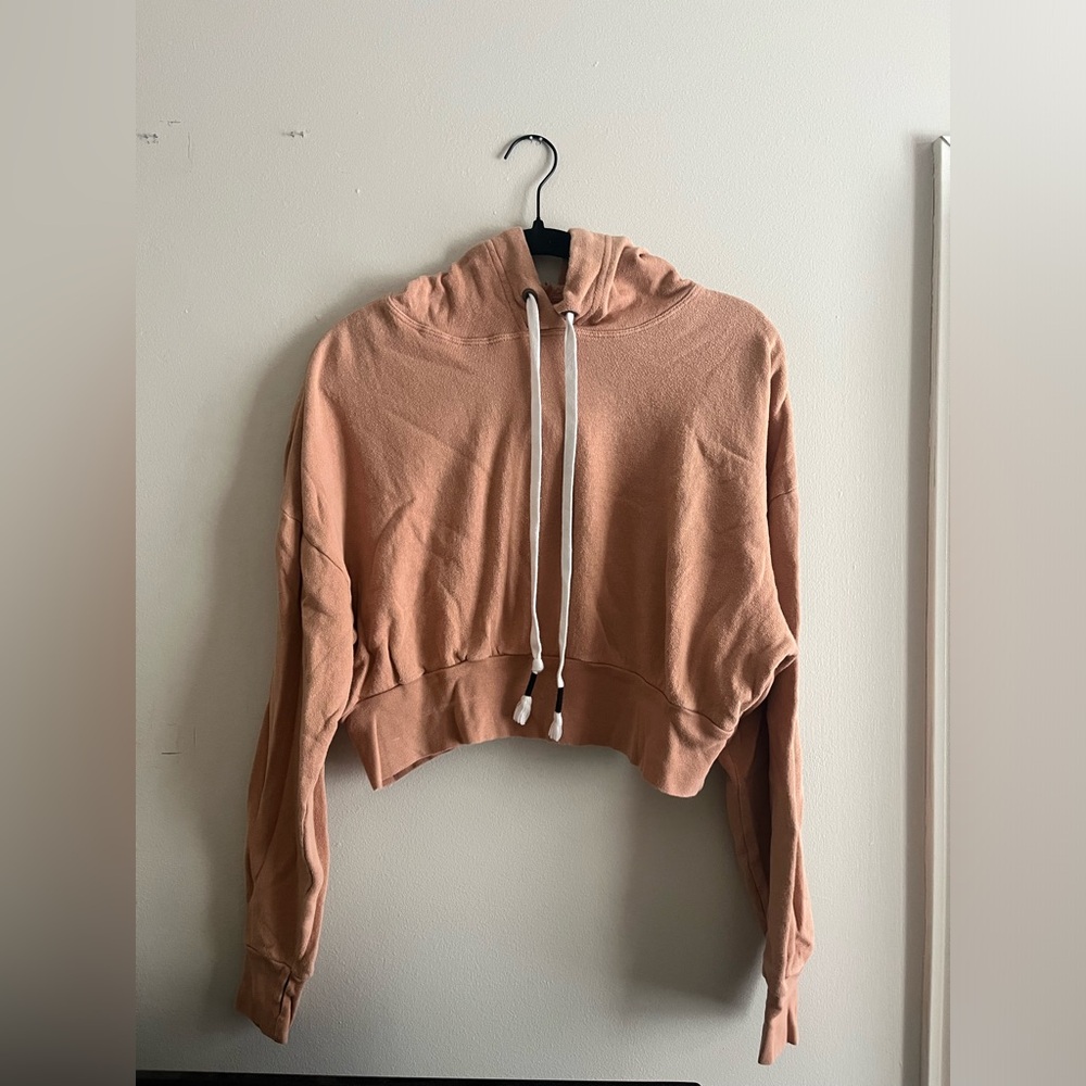 Orange Cropped Sweater